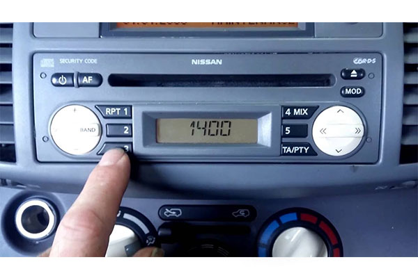 autoradio code Nissan K12 gratuit