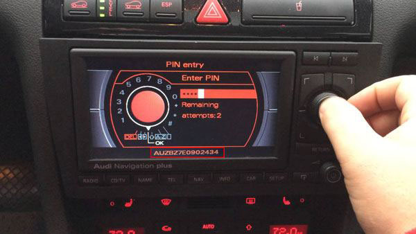 autoradio code Audi A4 gratuit