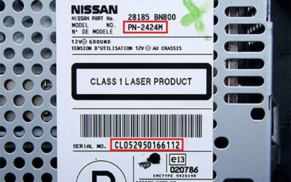 autoradio code Nissan Primastar gratuit