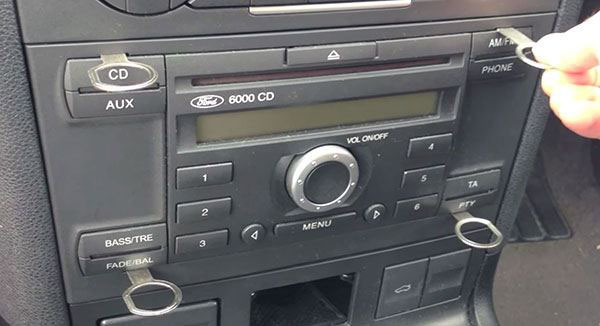 autoradio code Ford 6006 CD gratuit